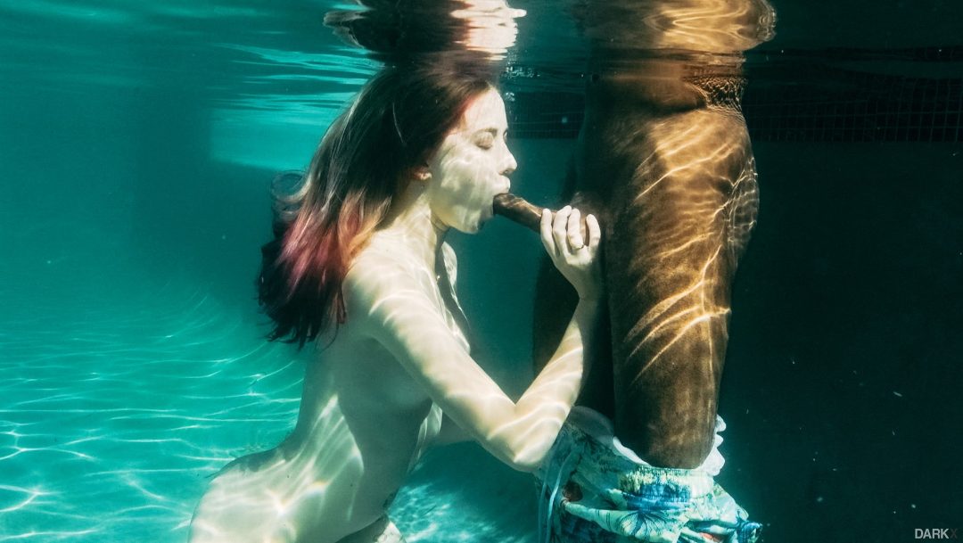 Underwater Porn Captions - Haley Reed poolside girl sucks BBC underwater Wet Dreams ...